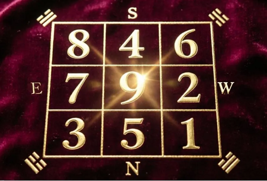 The 2027 Flying Stars chart, from Feng Shui 2027