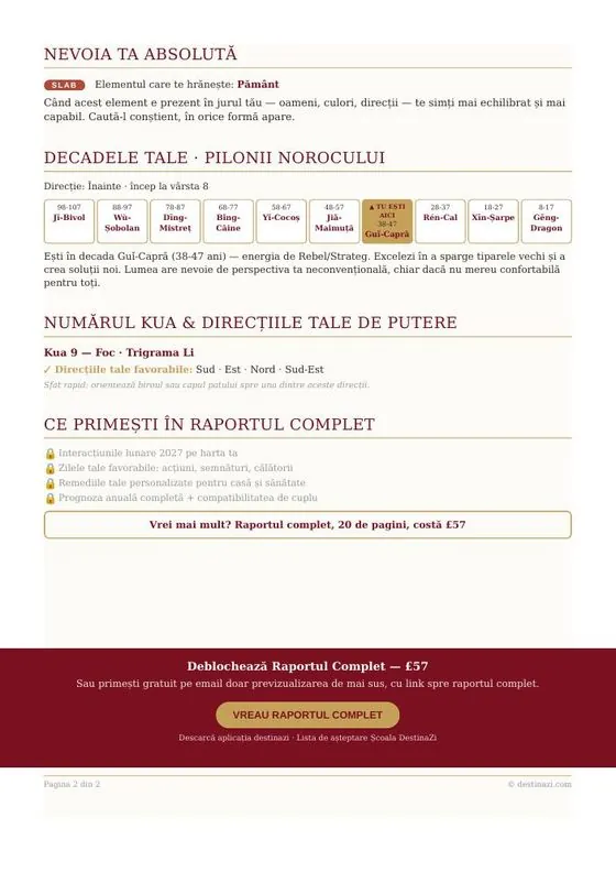 Raportul gratuit, pagina 2