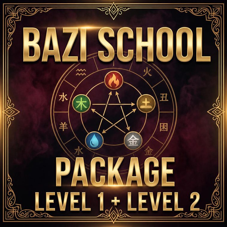 BaZi School, Level 1 + Level 2 bundle
